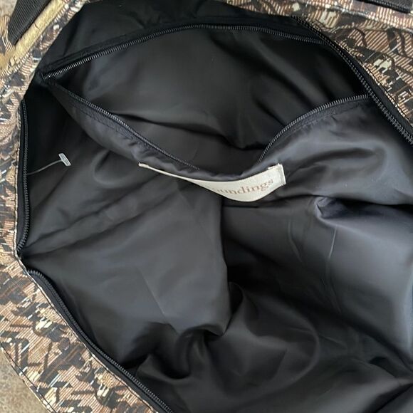 Soft Surroundings Glydan Gold Carry All Tote. New with tags - Picture 4 of 6